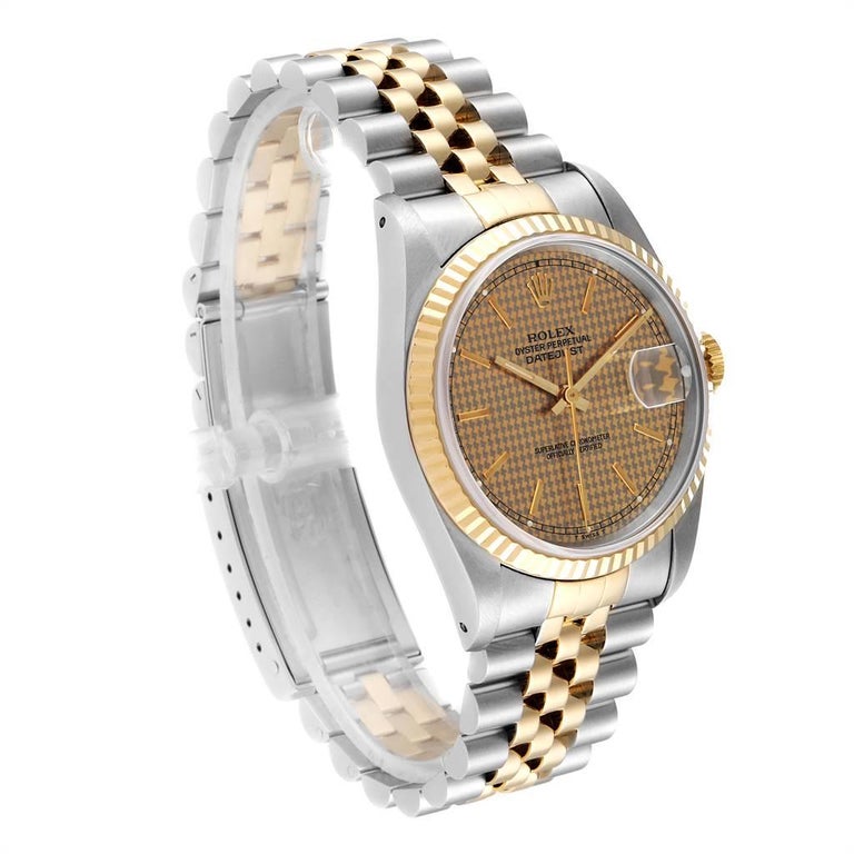 rolex houndstooth dial