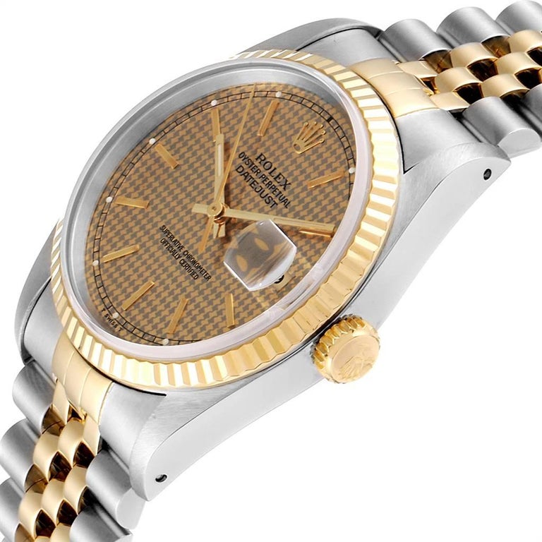 rolex houndstooth dial