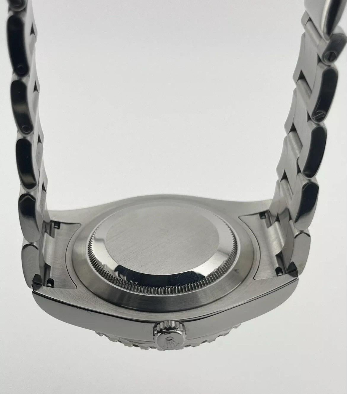 Rolex Datejust II 116300 4.50ct Diamonds Bezel White MOP Dial Stainless Steel For Sale 5