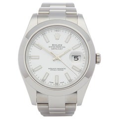 Used Rolex Datejust II 116300 Men Stainless Steel Watch