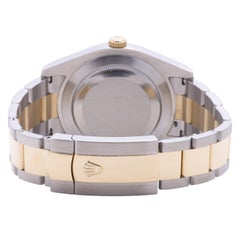 Rolex Datejust II 116333 Men's Automatic Two-Tone Stainless Steel Diamond Dial