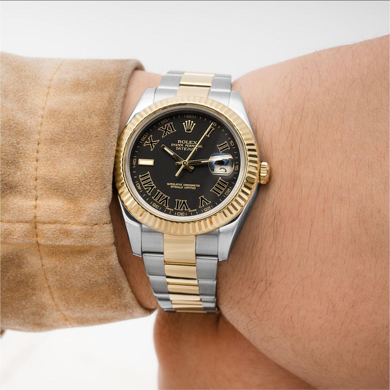 Rolex DateJust II 116333 Steel and Gold For Sale 3
