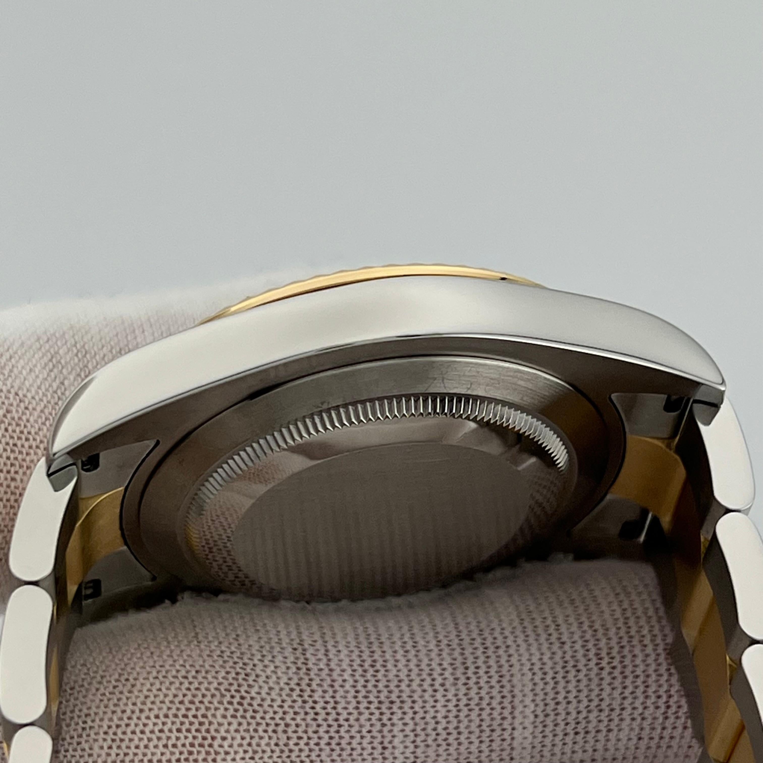Rolex Datejust II 116333 White Diamond Dial 18K Yellow Gold Stainless Steel 3