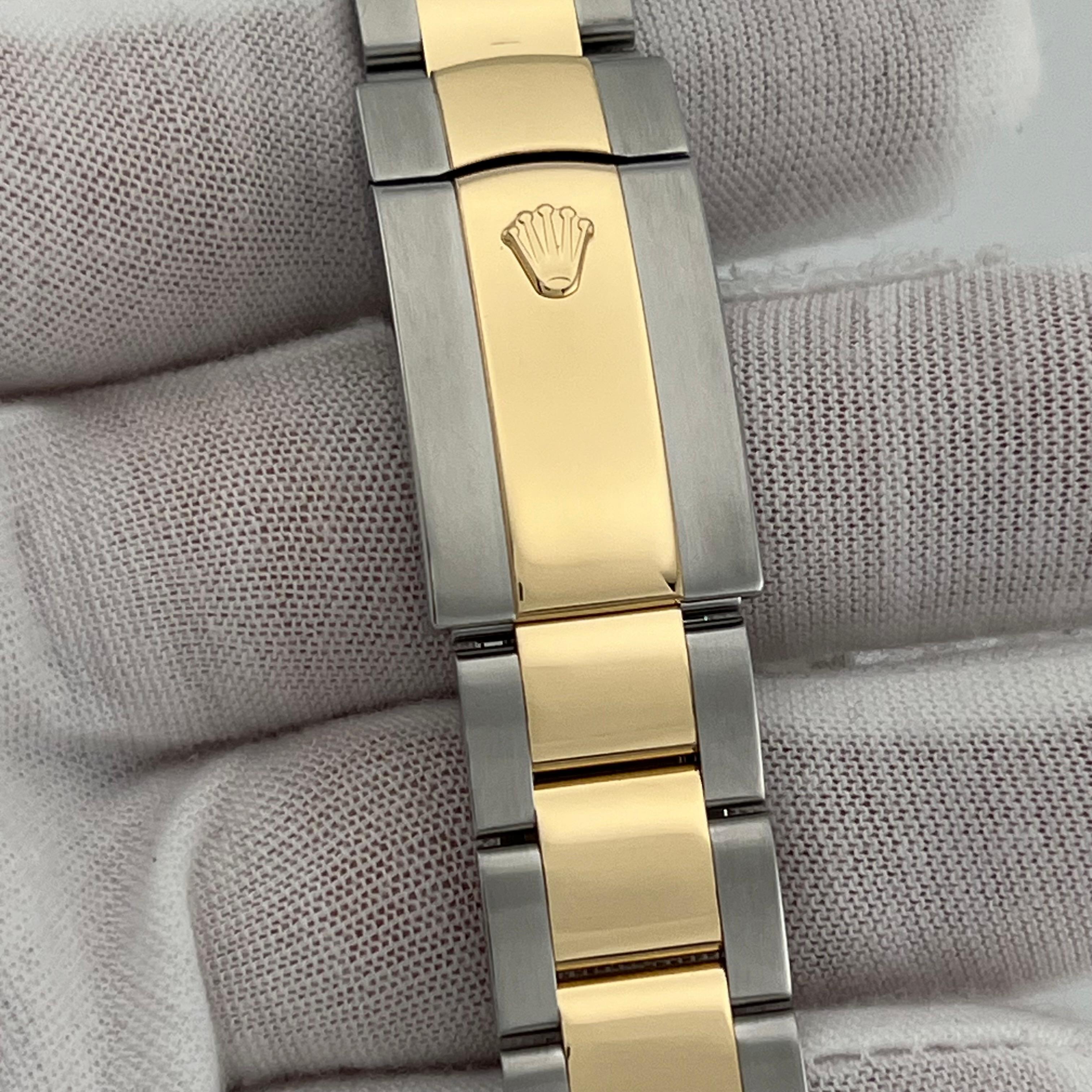 Rolex Datejust II 116333 White Diamond Dial 18K Yellow Gold Stainless Steel 4