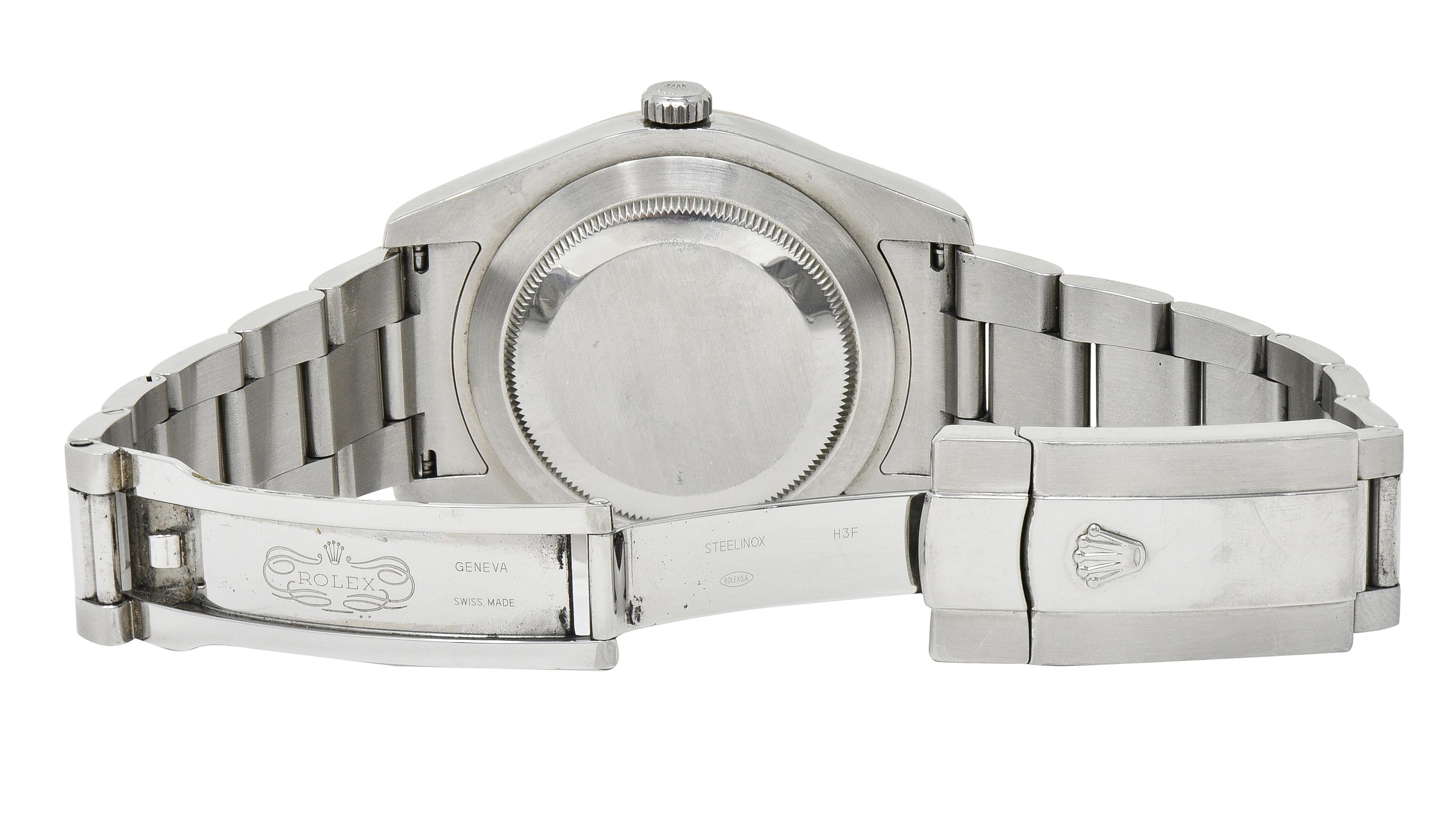 Rolex Datejust II 116334 41mm Automatic 18 Karat White Gold Steel Watch For Sale 3
