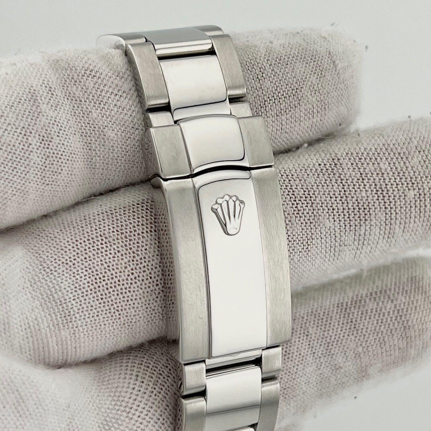 Men's Rolex Datejust II 116334 41mm White Dial Stainless Steel Box Paper For Sale