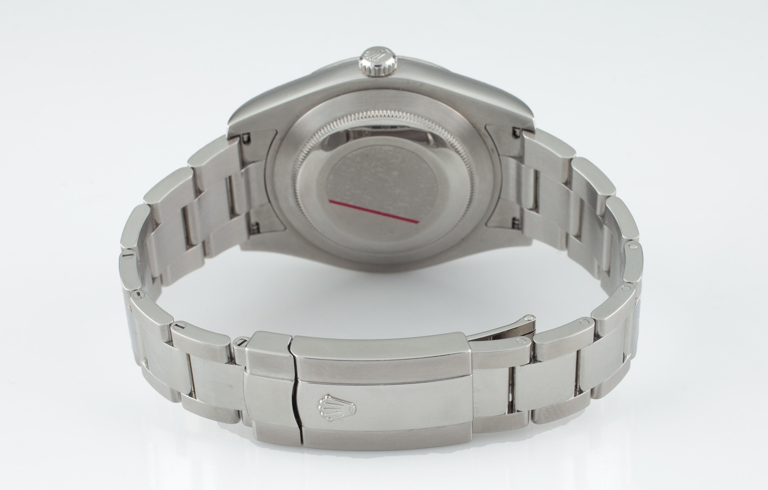 Rolex Datejust II 116334 Stainless Steel Men's Watch Blue Roman Dial Watch 2