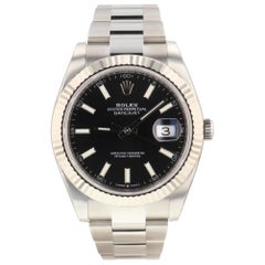 Rolex Datejust II 126334, Black Dial, Certified and Warranty