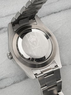 Rolex Datejust II 18K White Gold Automatic Blue Roman Numeral Dial 41mm