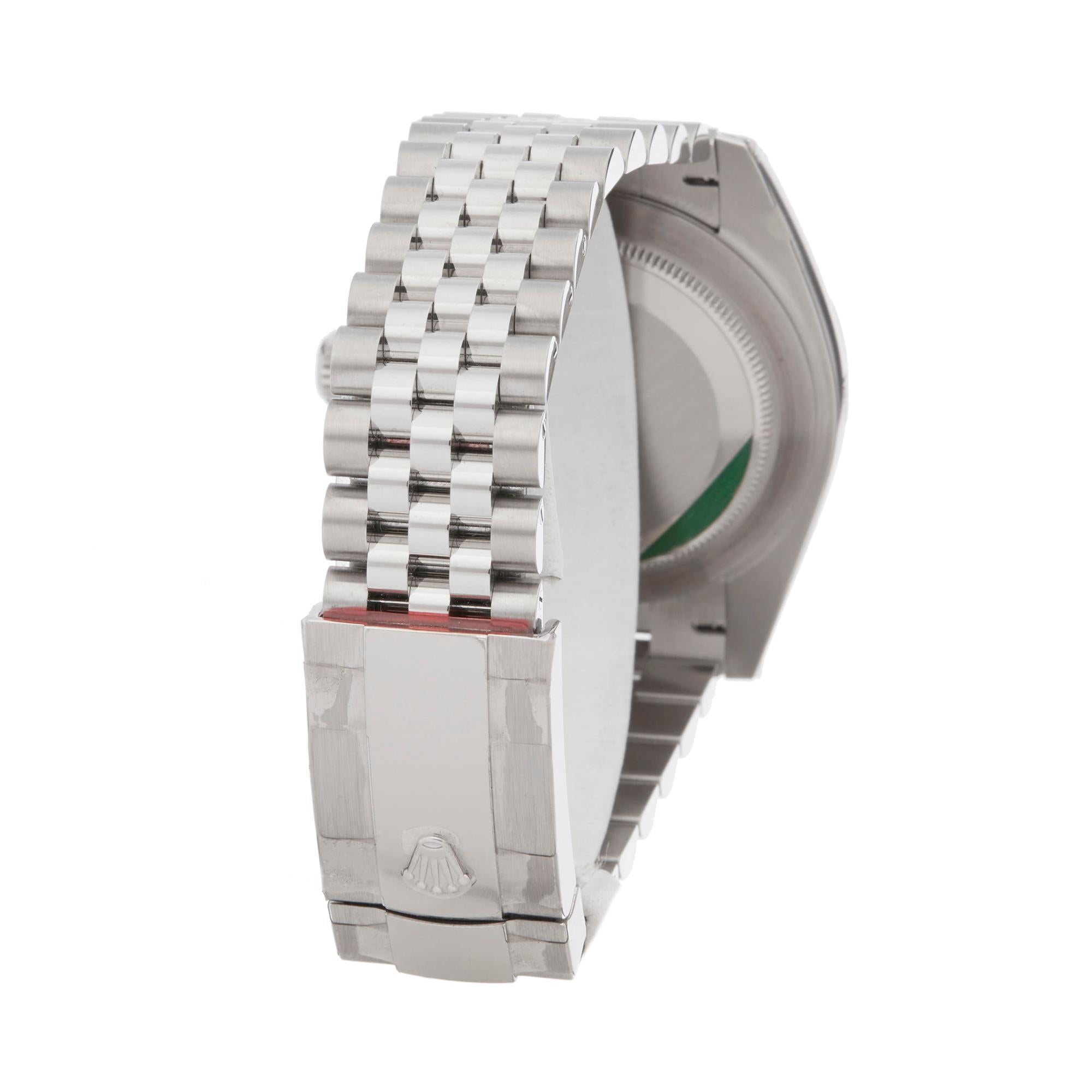 Men's Rolex Datejust II 40 Stainless Steel 126300 Wristwatch