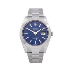 Used Rolex Datejust II 41 Stainless Steel 126300 Wristwatch