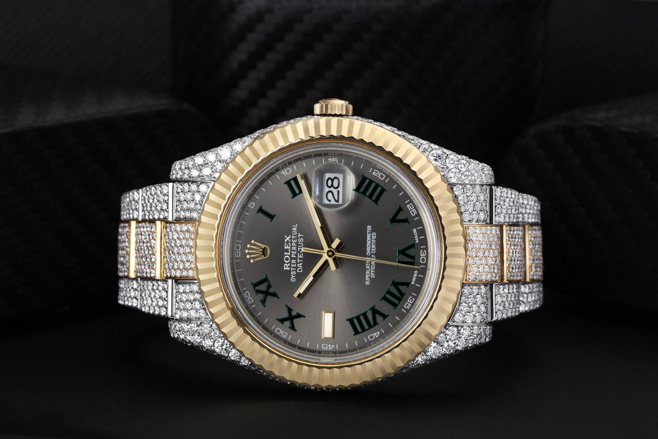rolex diamond watch original
