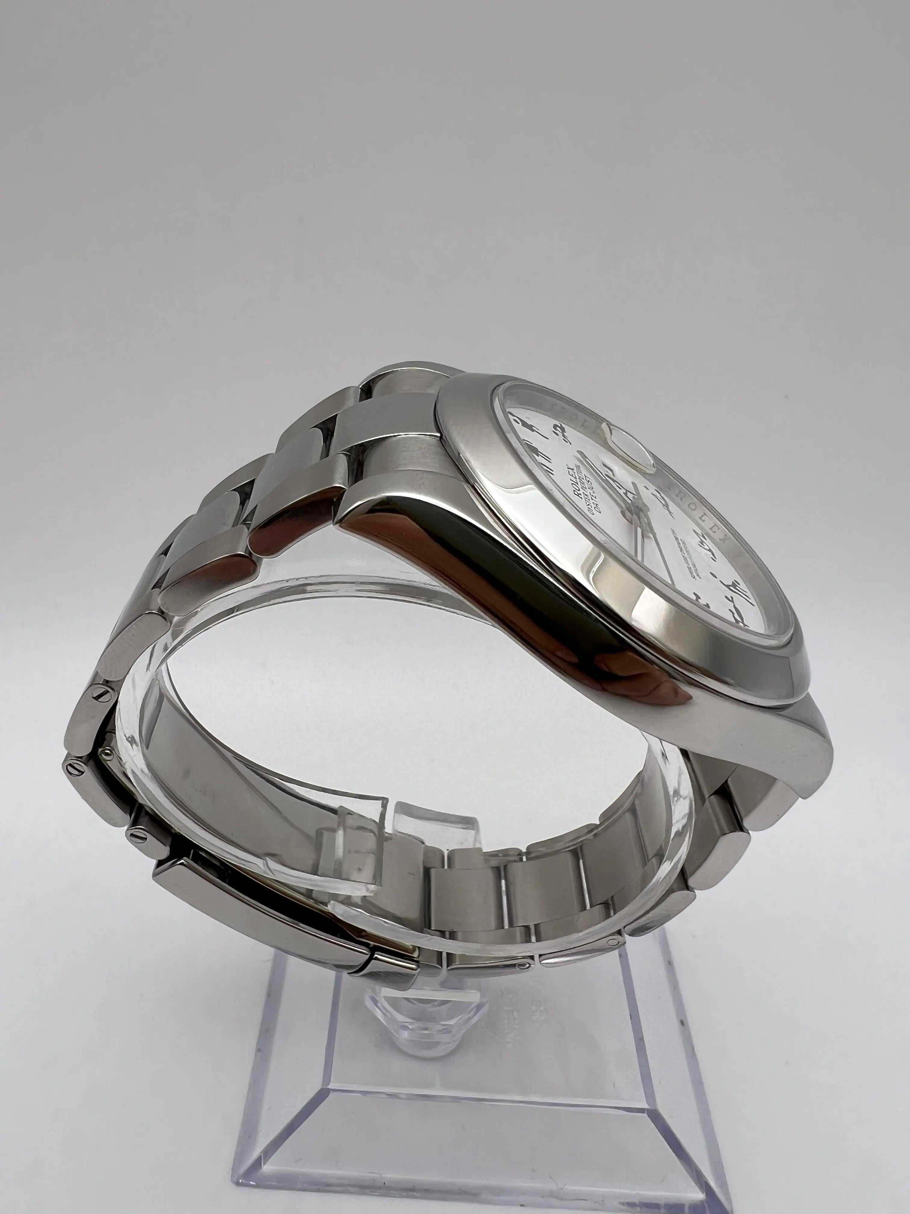 Rolex Datejust II 41mm 116300 Custom White Erotic Kama Sutra Dial White Card in vendita 4