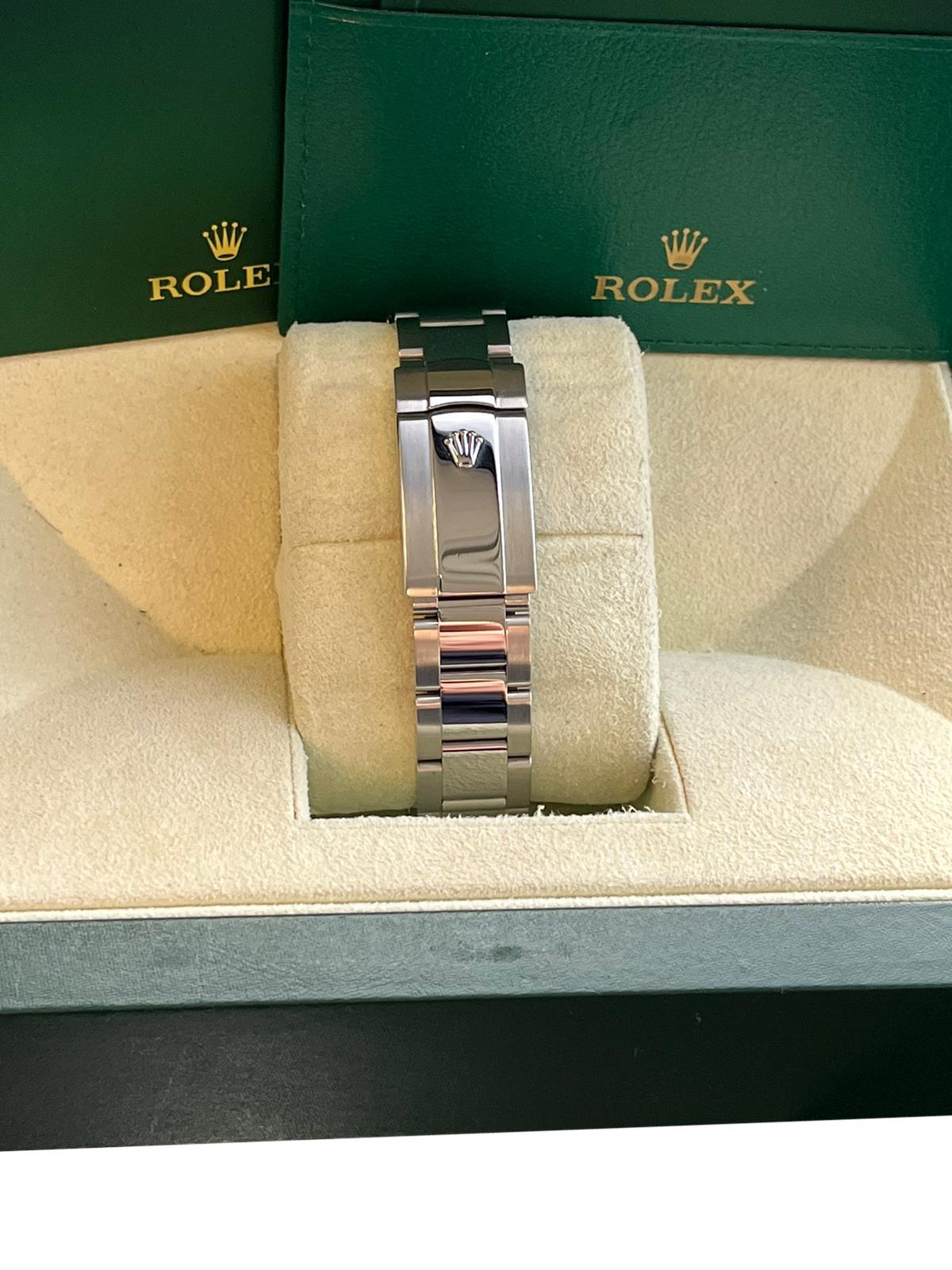 Rolex Datejust II 41mm 4.8ct Diamond Roman Dial Bezel Oyster Steel Watch 116300 en vente 8