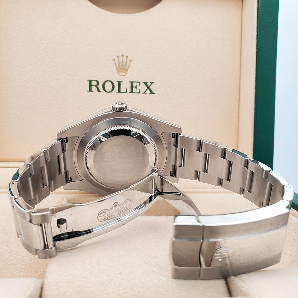 Rolex Datejust II 41mm 6.25ct Diamond Bezel/Rhodium Gray Watch 116300 Box Papers For Sale 1