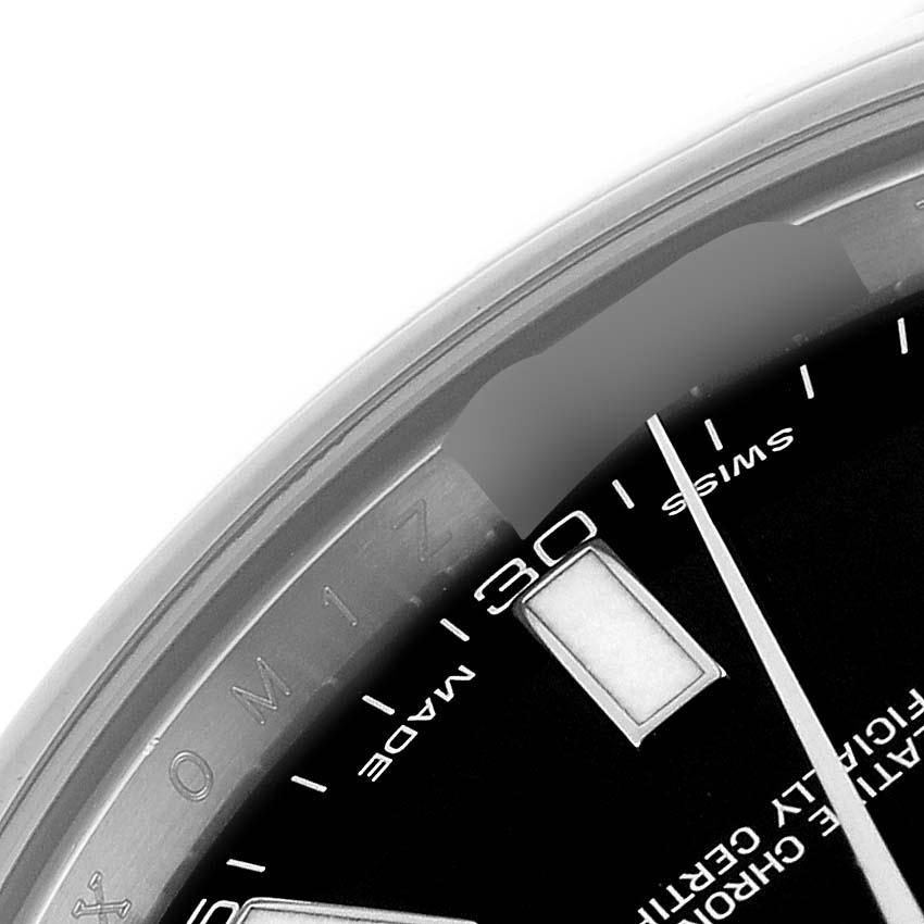 Rolex Datejust II 41mm Black Dial Steel Mens Watch 116300 1
