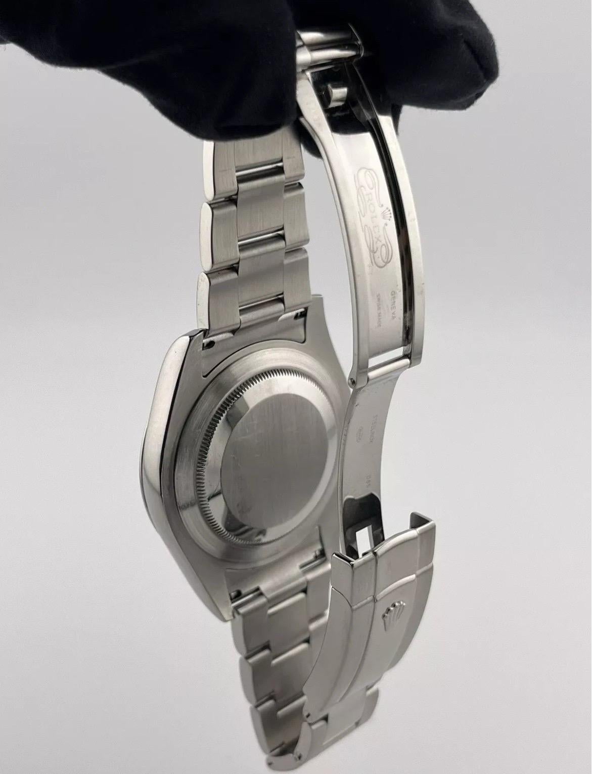 Rolex Datejust II 41mm Diamond Bezel & Dial White Mother Of Pearl Watch 116334 For Sale 7