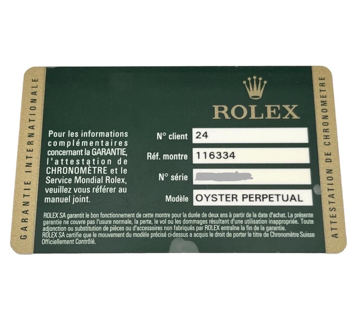 Rolex Datejust II 41mm Diamond Bezel & Dial White Mother Of Pearl Watch 116334 For Sale 12