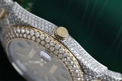 Rolex Datejust II Diamond Two Tone Stainless Steel and Yellow Gold Watch 126303