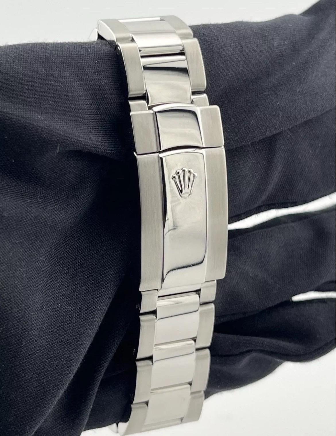 Rolex Datejust II 41MM Factory Blue Dial Watch w/ 2.50ct Diamond Bezel 116300 4