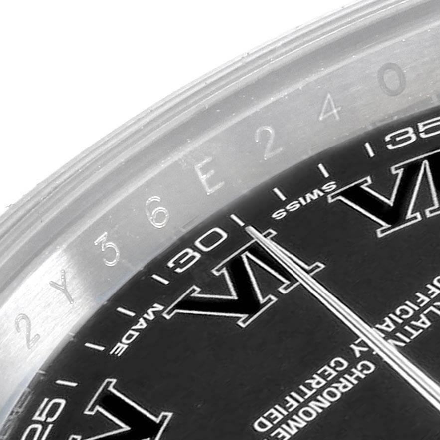 Rolex Datejust II Grey Dial Oyster Bracelet Steel Men's Watch 116300 For Sale 4