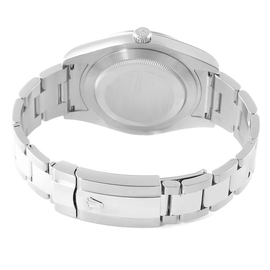 Rolex Datejust II Grey Dial Steel White Gold Mens Watch 116334 For Sale 2