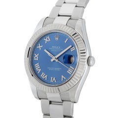 Rolex Datejust II Oystersteel Roman Numeral Watch 116334