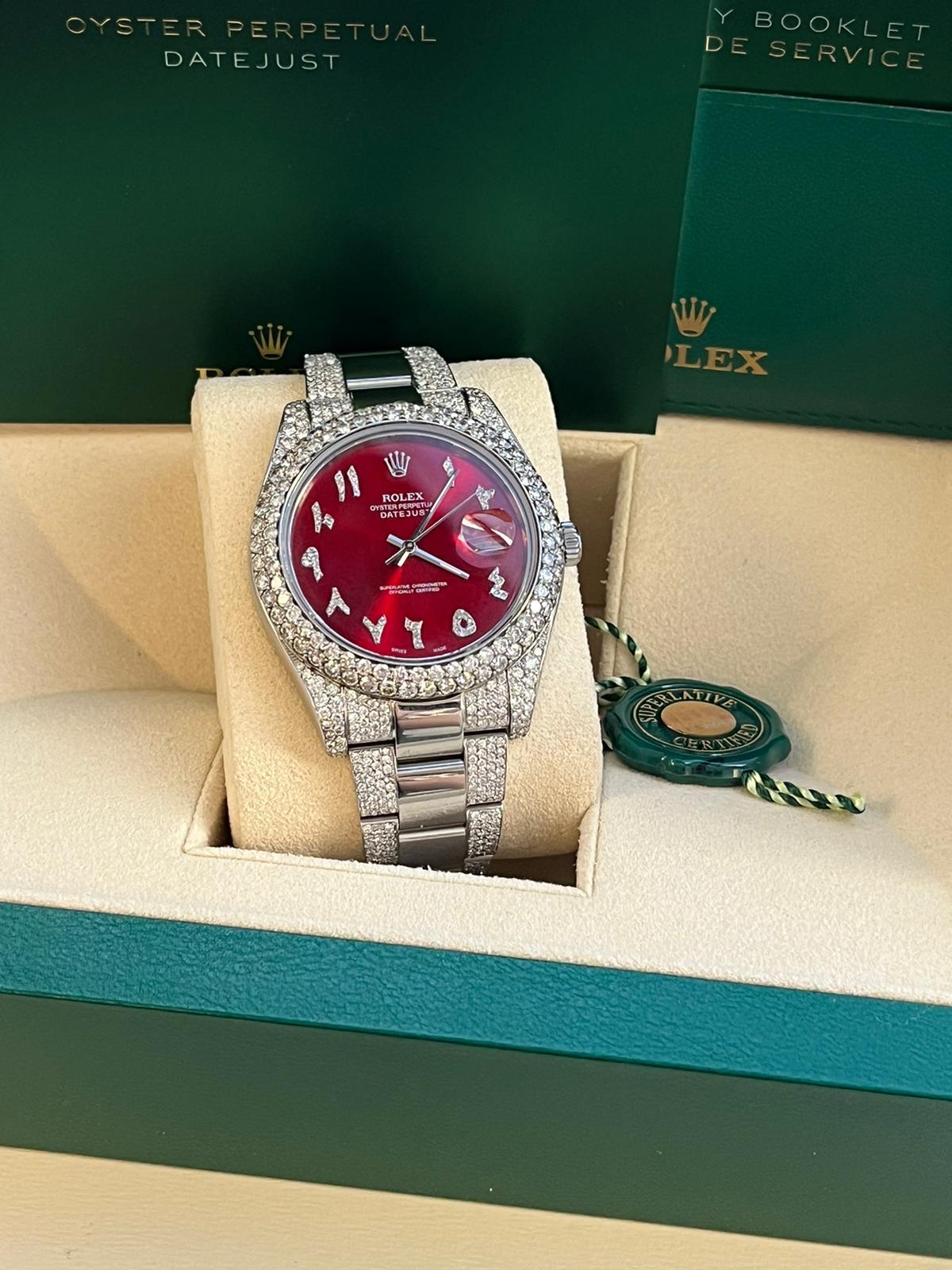 red dial datejust
