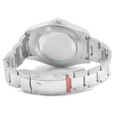 Rolex Datejust II Silver Arabic Dial Men's Watch 116300 Unworn