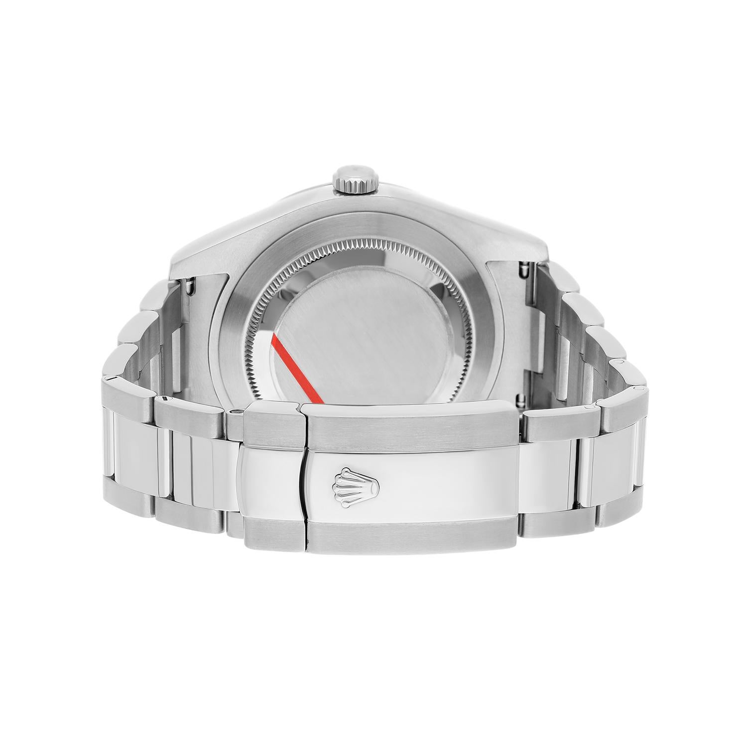 Rolex Datejust II 41mm Steel/18k WG Rhodium Diamond Dial Watch Oyster 116334 2