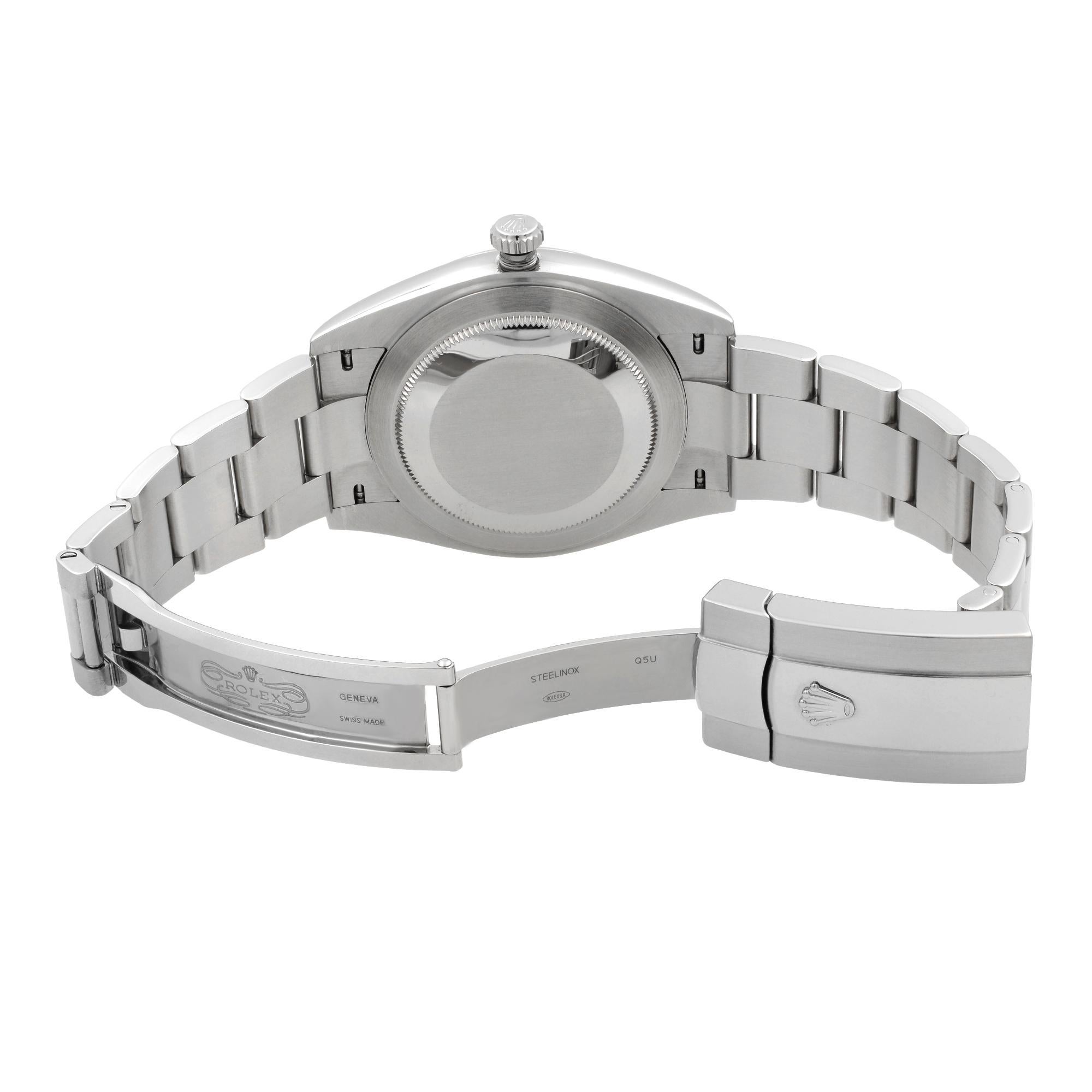 Rolex Datejust II Steel 18k White Gold Blue Dial Automatic Men's Watch 116334 1