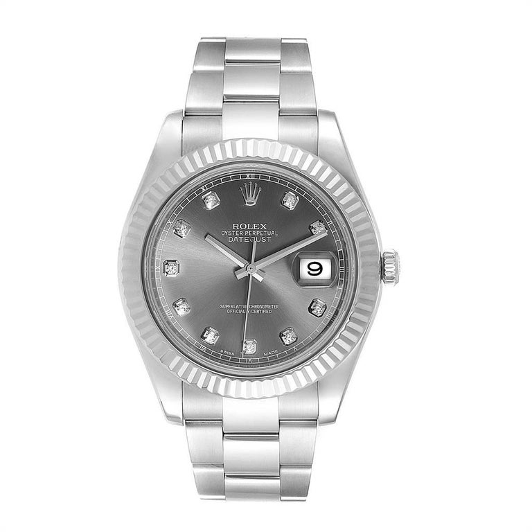 rolex datejust 2 white dial