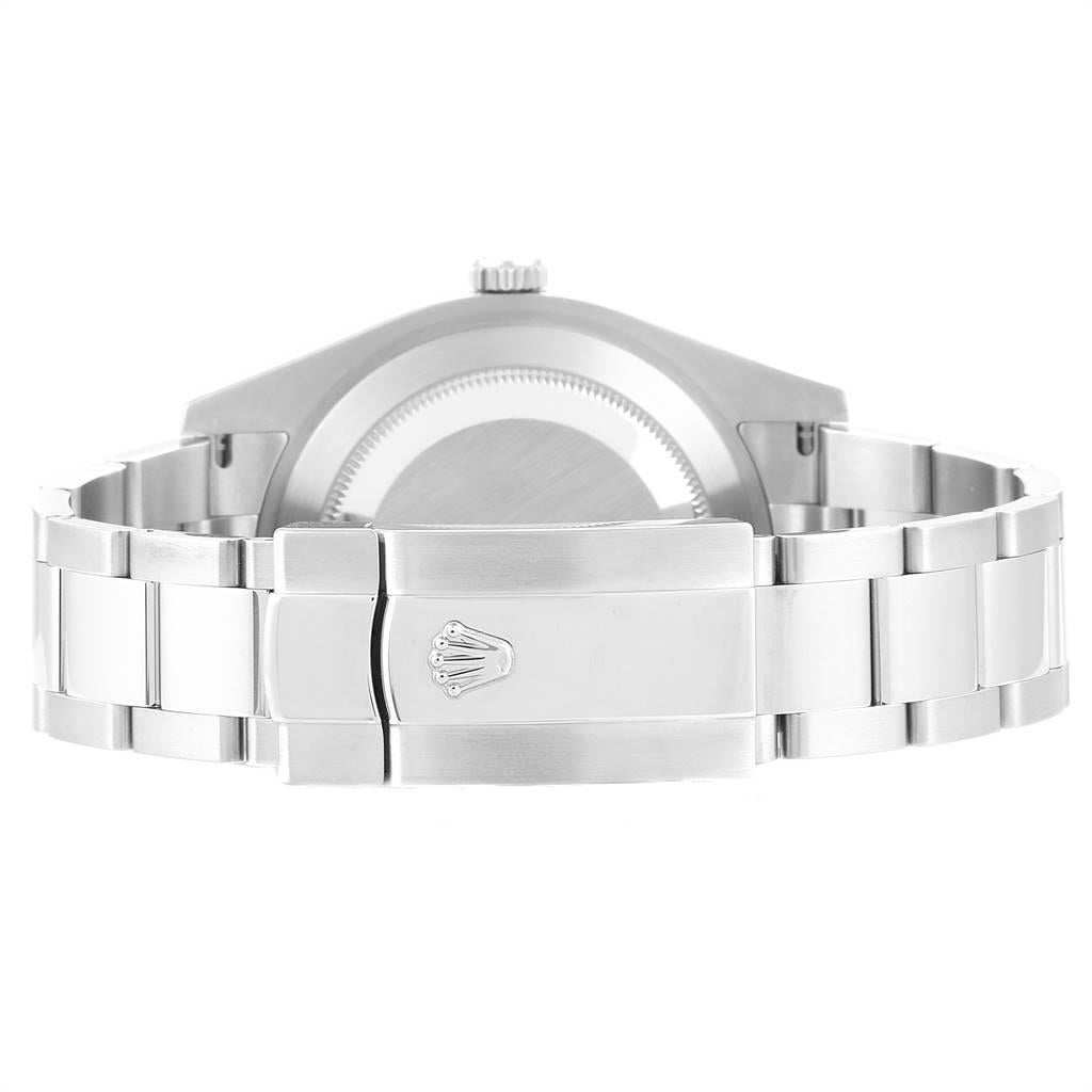 Rolex Datejust II Steel White Gold Diamond Dial Men's Watch 116334 For Sale 3