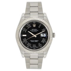 Rolex Datejust II Black Dial 116334