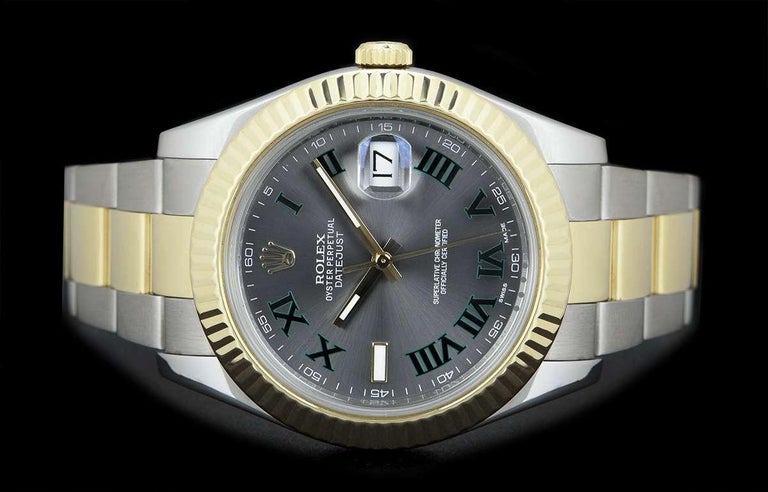Rolex Datejust II Gents Stainless Steel and 18 Karat Gold ...