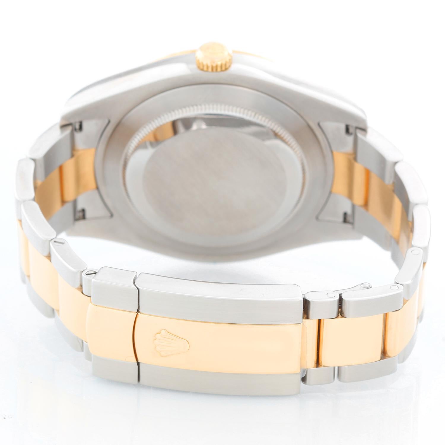 Rolex Datejust II Men's 2-Tone Watch 116333 In Excellent Condition In Dallas, TX