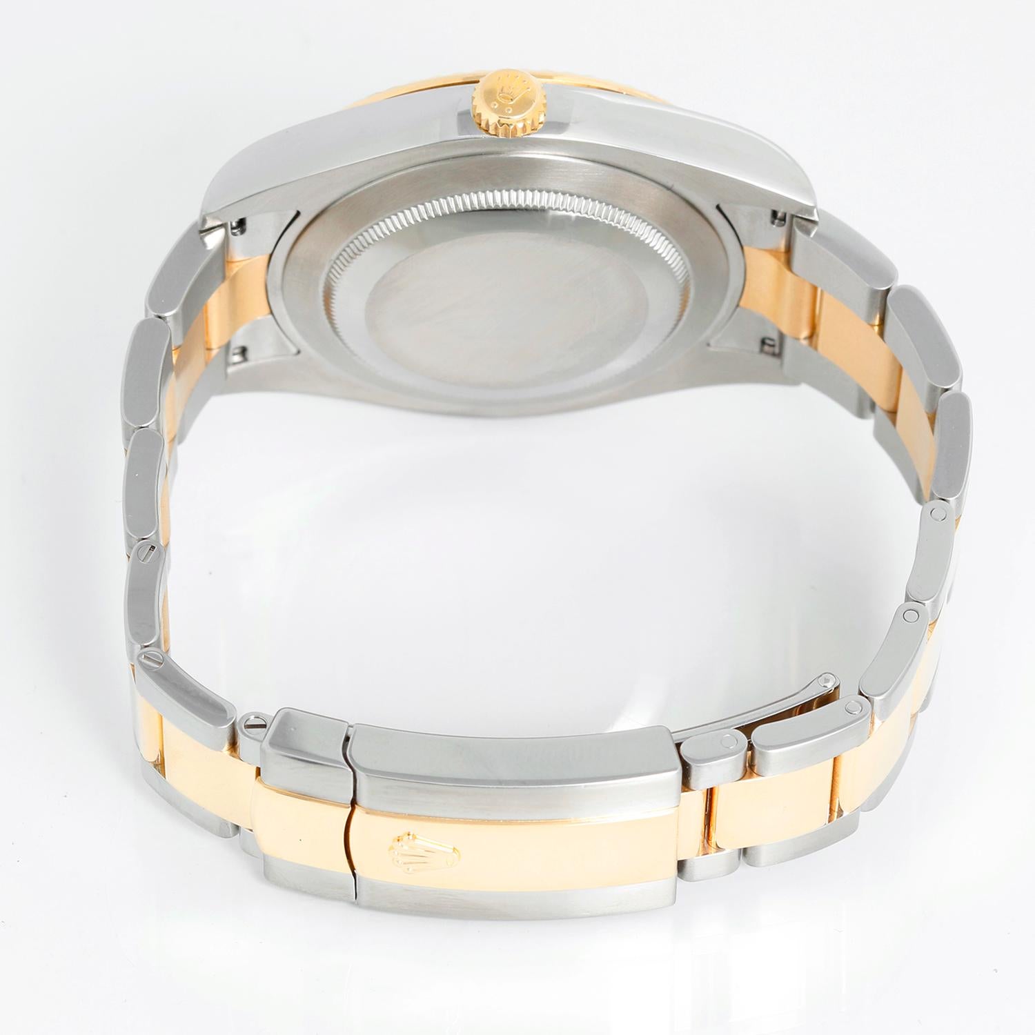 Rolex Datejust II  Montre homme 2 tons acier et or 41 mm 116333 Excellent état - En vente à Dallas, TX