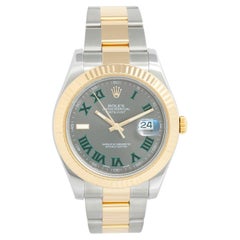 Used Rolex Datejust II  Men's 2-Tone Steel & Gold 41mm Watch 116333