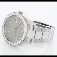 Rolex Datejust II Men's Stainless Steel Custom Watch 116300