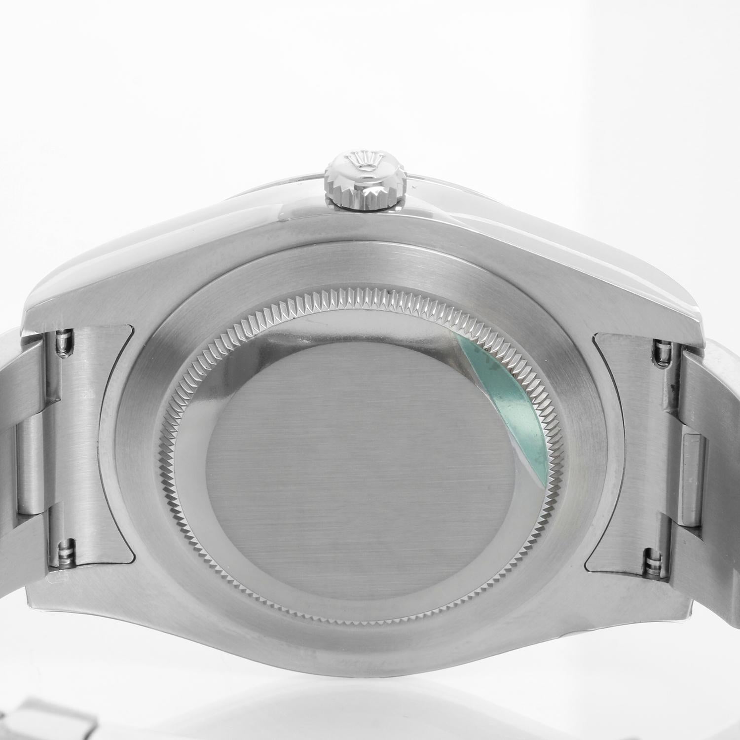 Rolex Montre Datejust II pour hommes 41 mm en acier inoxydable 116300 en vente 2