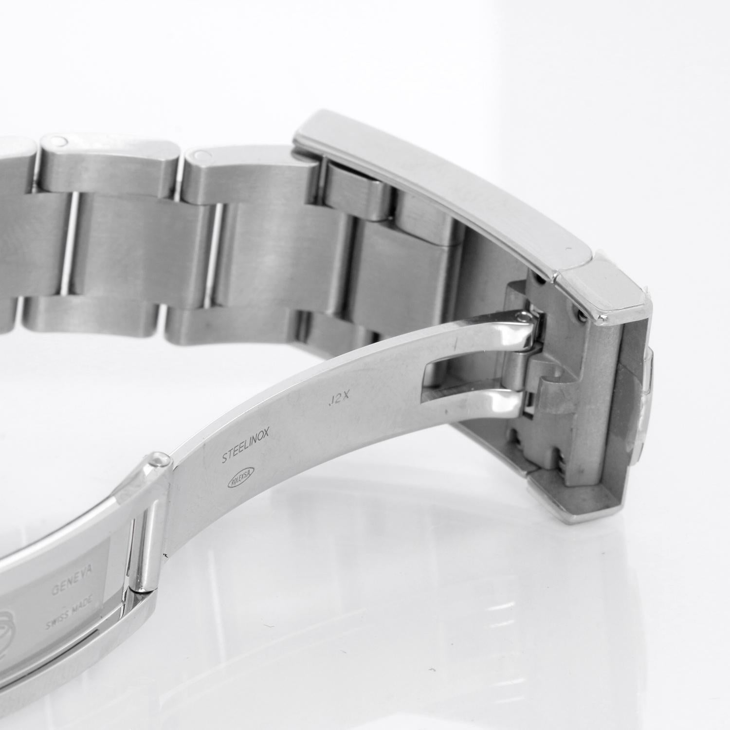 Rolex Datejust II Men's 41mm Stainless Steel Watch 116300 For Sale 4