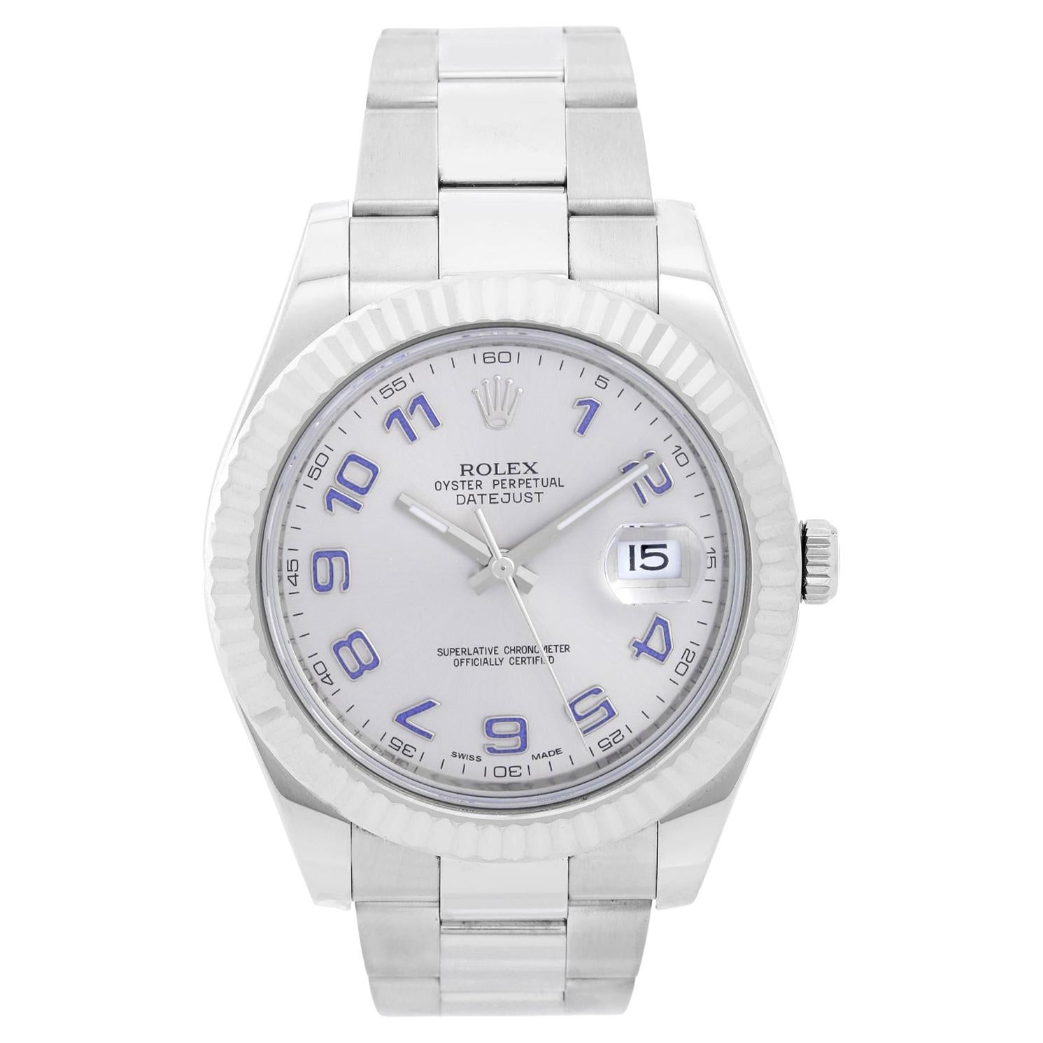 Rolex Datejust II Men's Stainless Steel Watch 116334