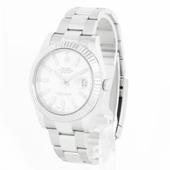 Rolex Datejust II Men's Stainless Steel  41mm Watch 116334