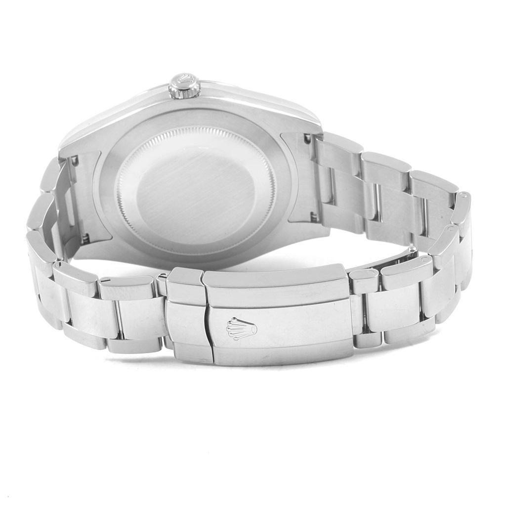 Rolex Datejust II Silver Arabic Dial Steel Men's Watch 116300 For Sale 3