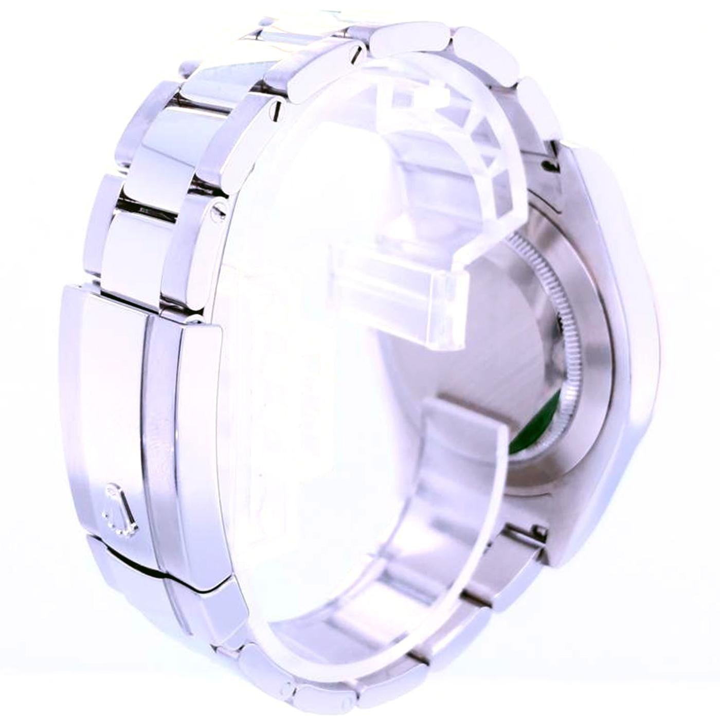 Rolex Datejust II 41 mm Edelstahl Diamant-Zifferblatt Herren Oyster-Uhr 116334 im Angebot 1