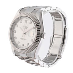 Rolex Datejust II Steel White Gold Wristwatch Ref. 116334