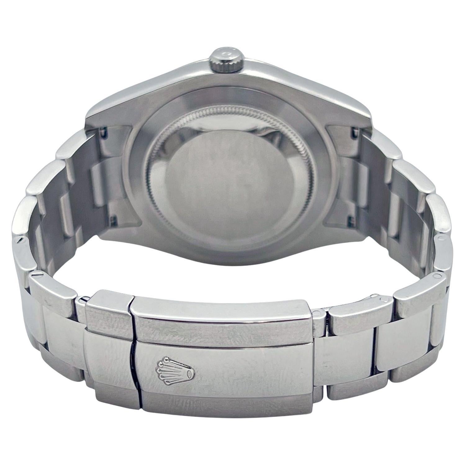 Rolex Datejust II Steel White Gold Wristwatch Ref. 116334 1