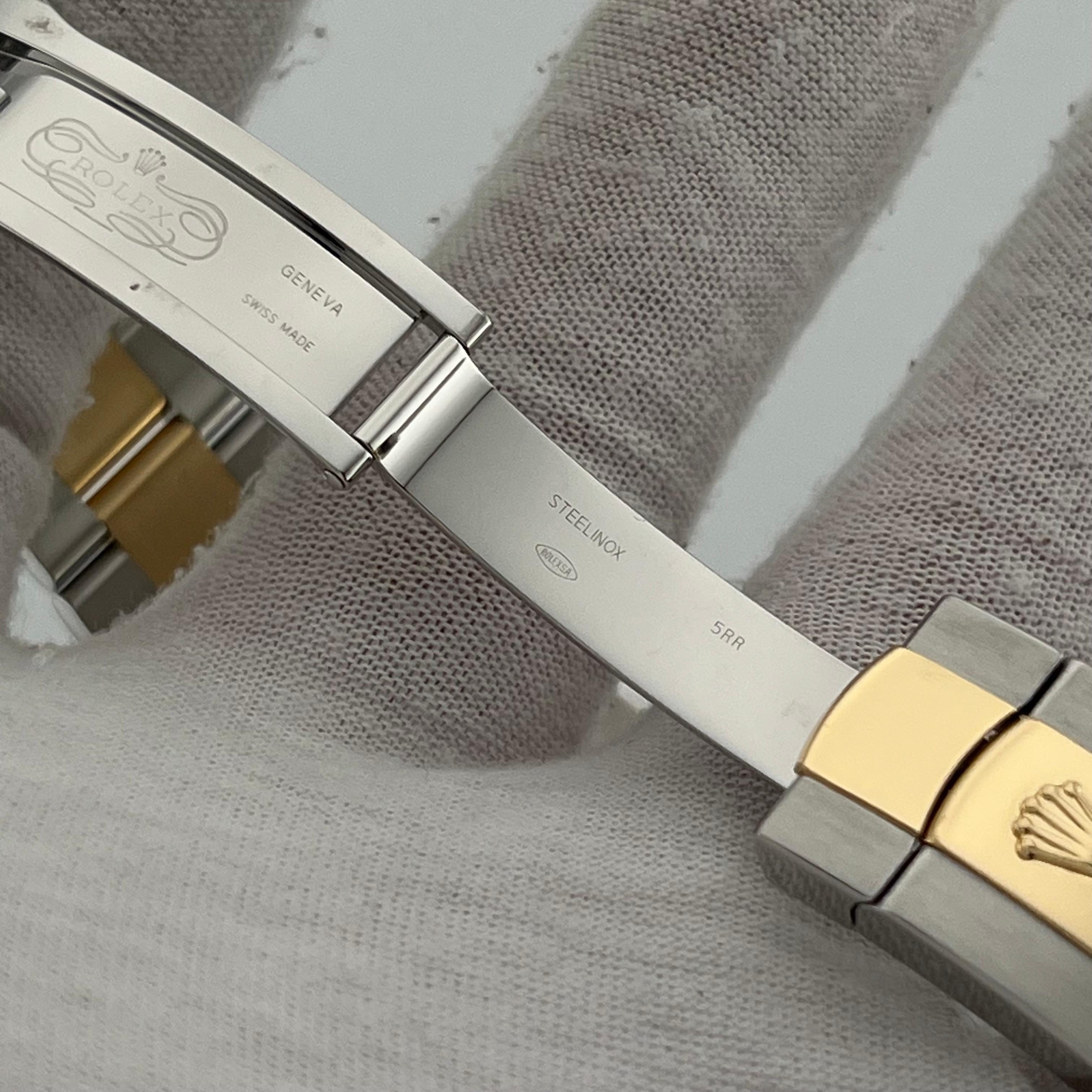 Rolex Datejust II Wimbledon Zifferblatt 116333 41mm 18K Gelbgold Edelstahl im Angebot 2