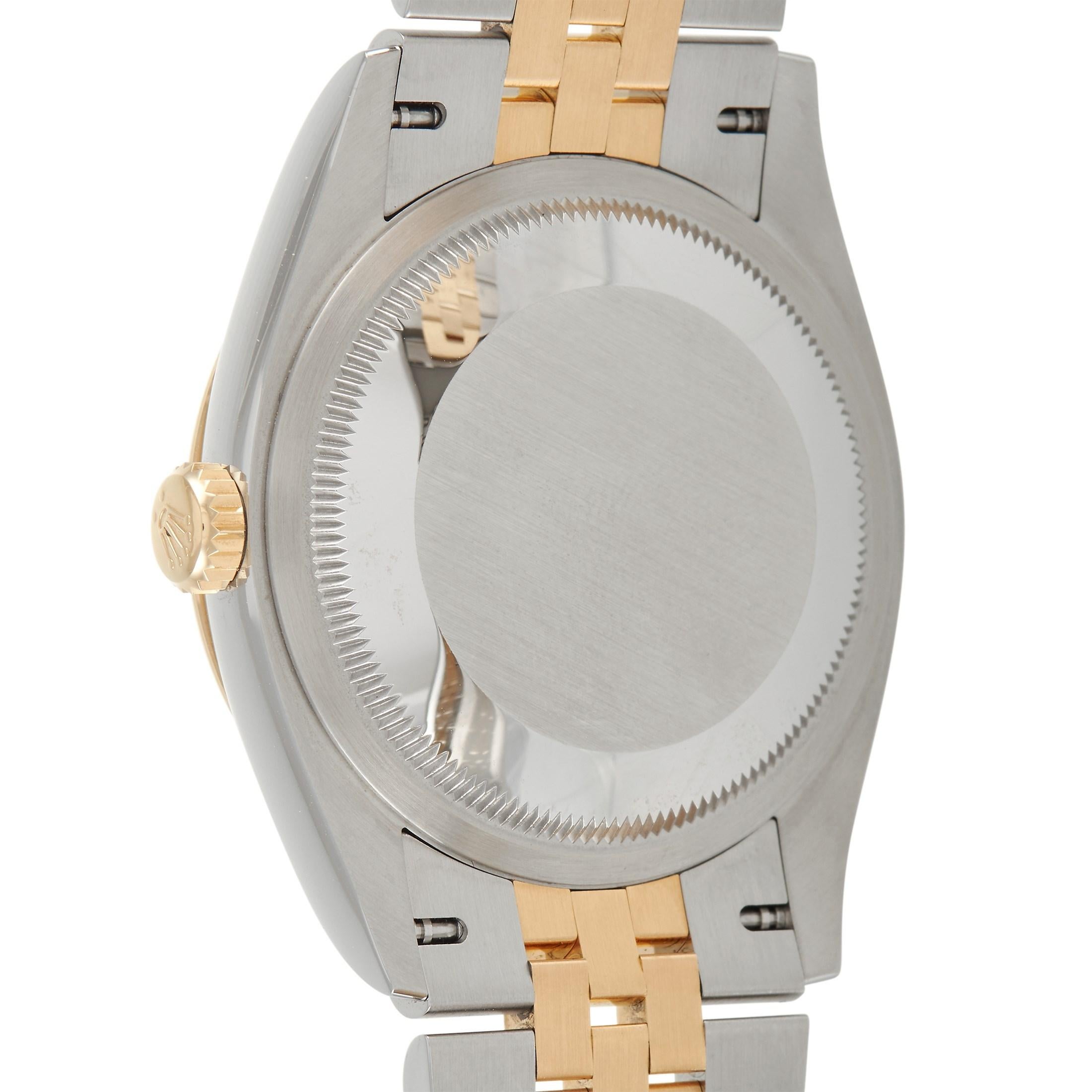 Round Cut Rolex Datejust Jubilee Diamond Watch 126233