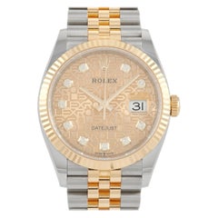 Rolex Datejust Jubilee Diamond Watch 126233